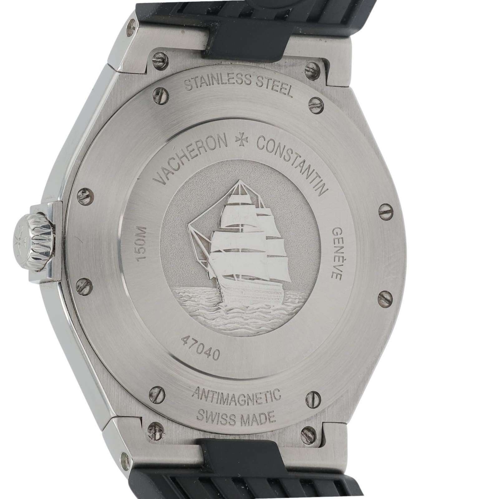 Vacheron Constantin Overseas Steel Grey Dial 42mm Automatic Mens Watch 47040
