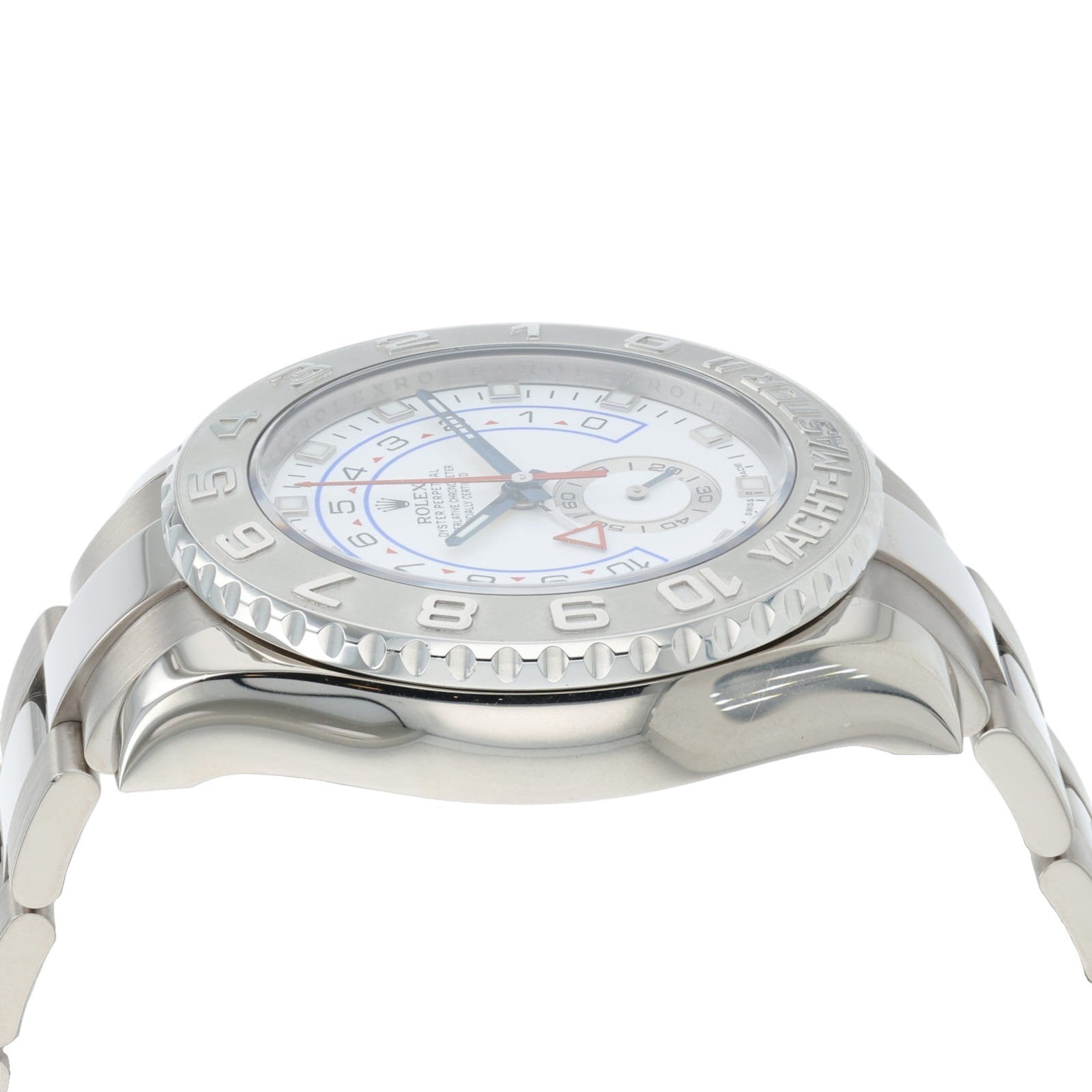 Rolex Yacht-Master II White Dial 18k White Gold 44mm Automatic Mens Watch 116689