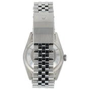 Rolex Datejust Linen Silver Dial Stainless Steel 36mm Automatic Mens Watch 16234