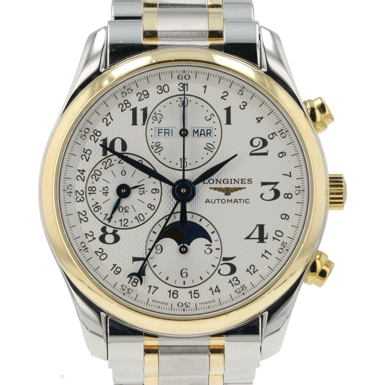 Longines Master Collection Steel and Gold 42mm Auto Mens's Watch L2.773.5.78.7