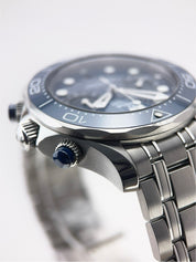 2021 Omega Seamaster Diver 300m Stainless Steel Blue 44mm Automatic Men’s Watch