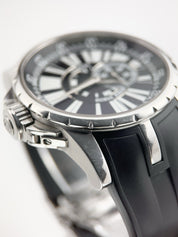 Roger Dubuis Excalibur Steel Black Dial 47mm Automatic Men's Watch EX427799.1R