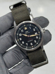 IWC Pilot's Spitfire Automatic Stainless Steel Mens Strap Watch Date IW326803