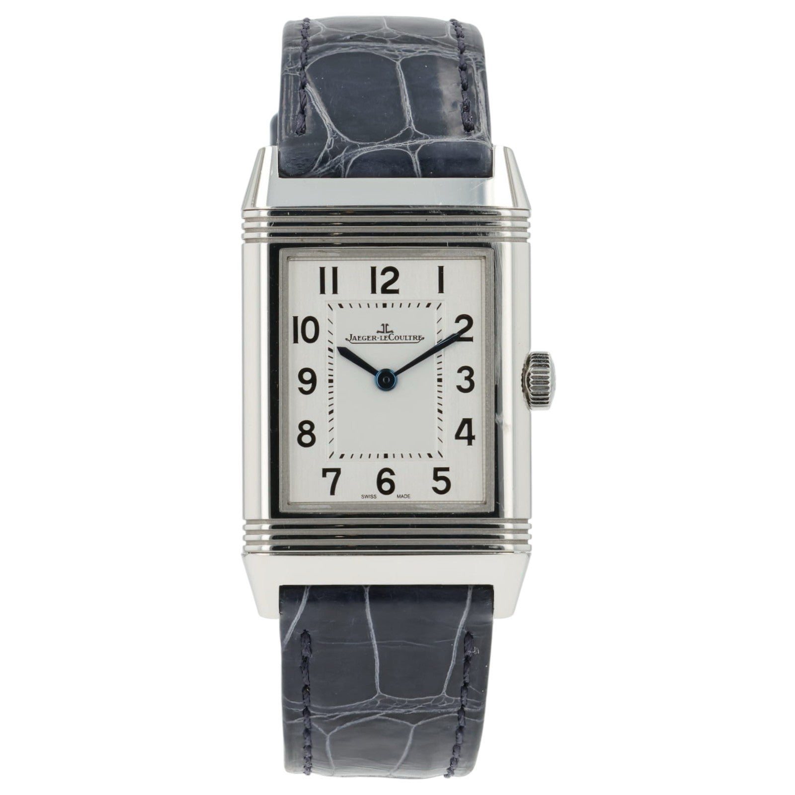 LeCoultre Reverso Classic Silver Dial Stainless Steel 24mm Quartz Watch Q2518540