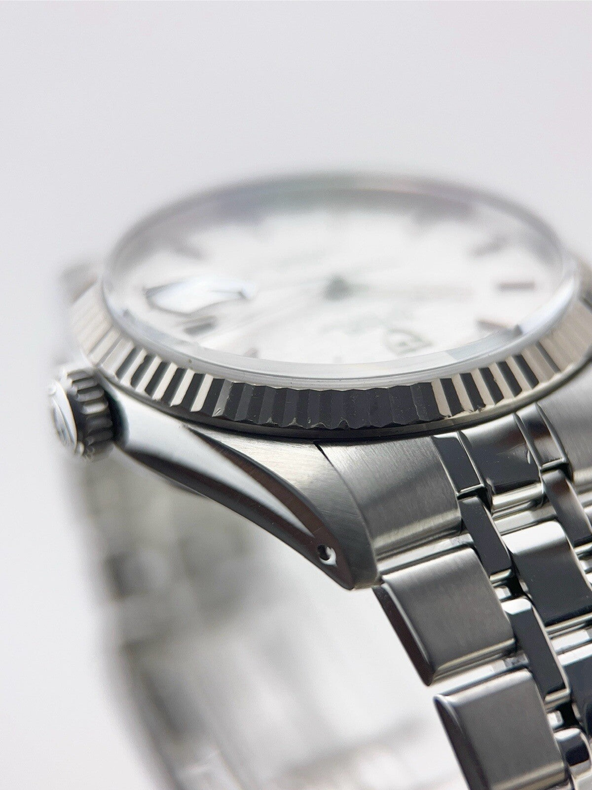 Tudor Prince Day & Date Stainless Steel 36mm Linen Automatic Men’s Watch 76214