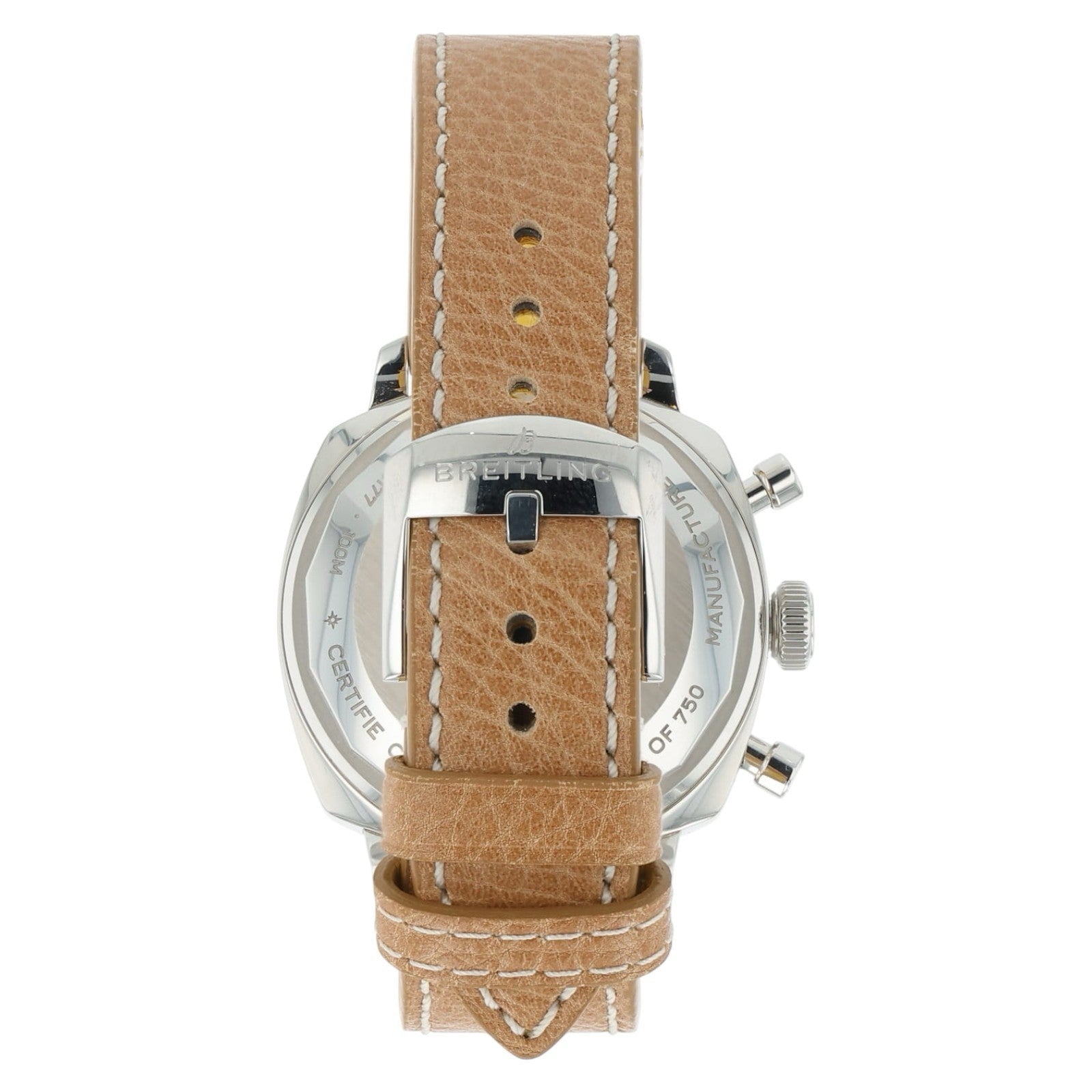 Breitling Top Time B01 Black Dial Stainless 38mm Automatic Mens Watch AB0177