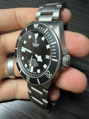 Tudor Pelagos Date Titanium Black Dial 42mm Auto Mens Watch 25600TN