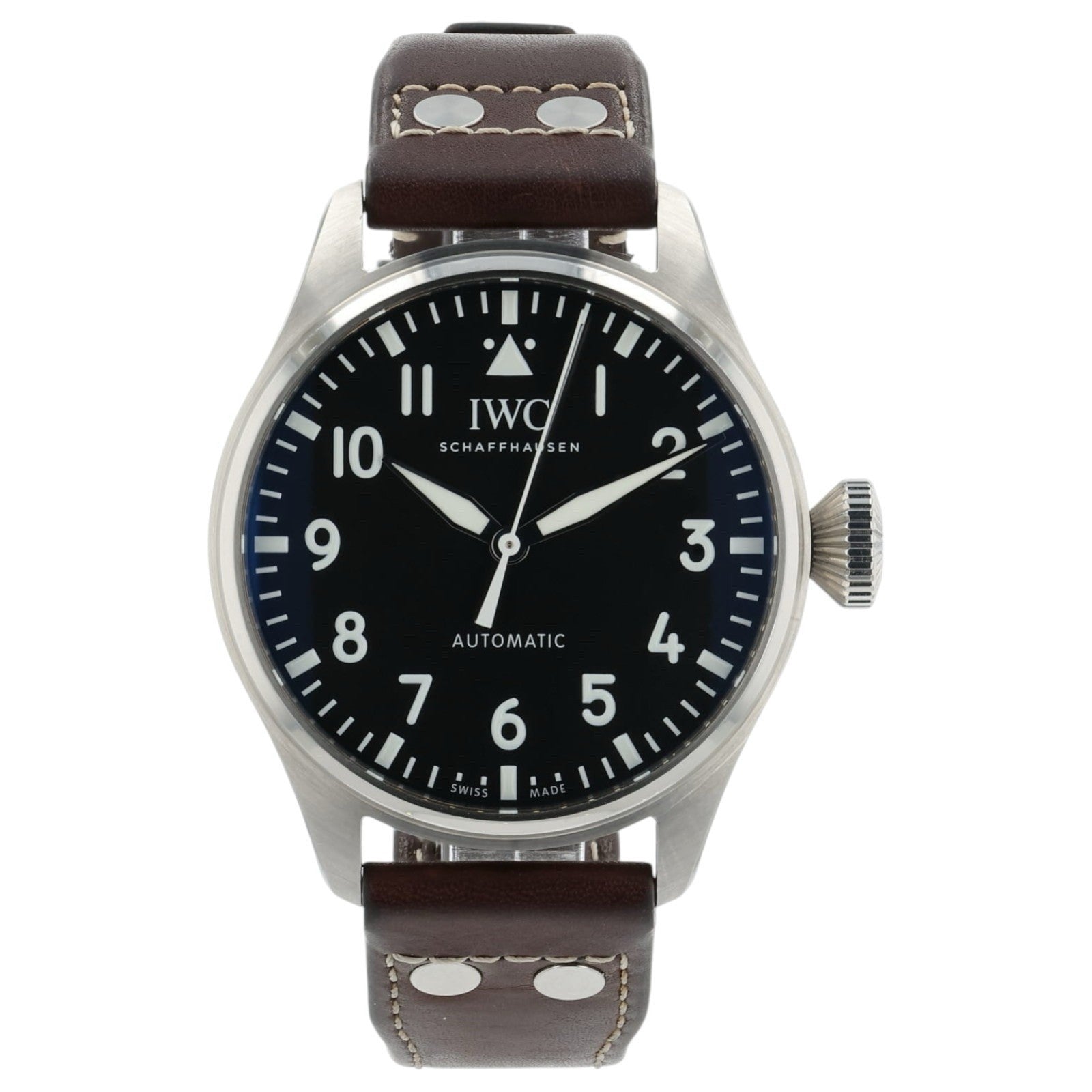 IWC Big Pilot Black Dial Stainless Steel 43mm Automatic Men’s Watch IW329301