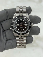 Tudor Black Bay Steel Black 41mm Automatic Men’s Watch 7941A1A0NU Box Paper