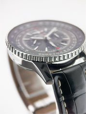 Breitling Navitimer Stainless Steel Black Dial 48mm Automatic Men’s AB0441 - B/P
