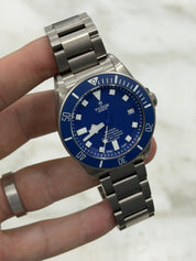 2026 Tudor Pelagos Date Blue Dial Titanium Men's Watch 25600TB - Box & Papers