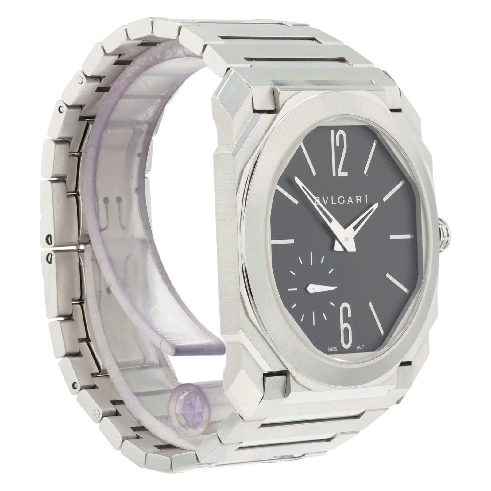 Bulgari Octo-Finissimo Black Dial Stainless Steel 40mm Automatic Mens BGO40SXT