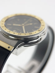 Hublot MDM Stainless Steel and Gold Black Dial 33mm Automatic Watch S.146.10.2