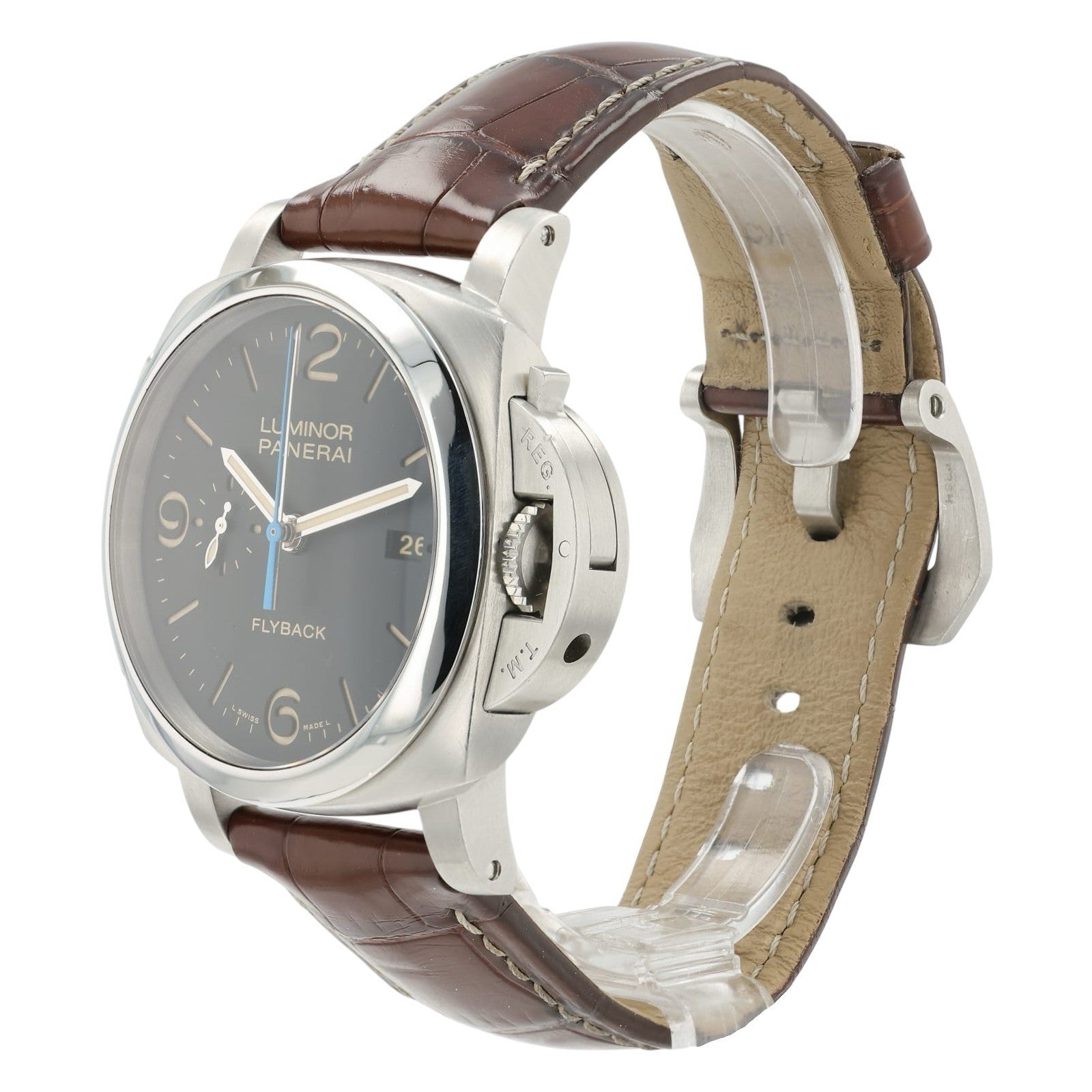 Panerai Luminor Flyback Black Dial Stainless Steel 44mm Automatic Men’s PAM00524