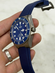 Tudor Pelagos Date Blue Dial Titanium Men's Watch 25600TB - Watch Only