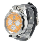 NEW 2025 Bovet Sportster Steel Orange Dial 46mm Automatic Men’s Watch SP0480