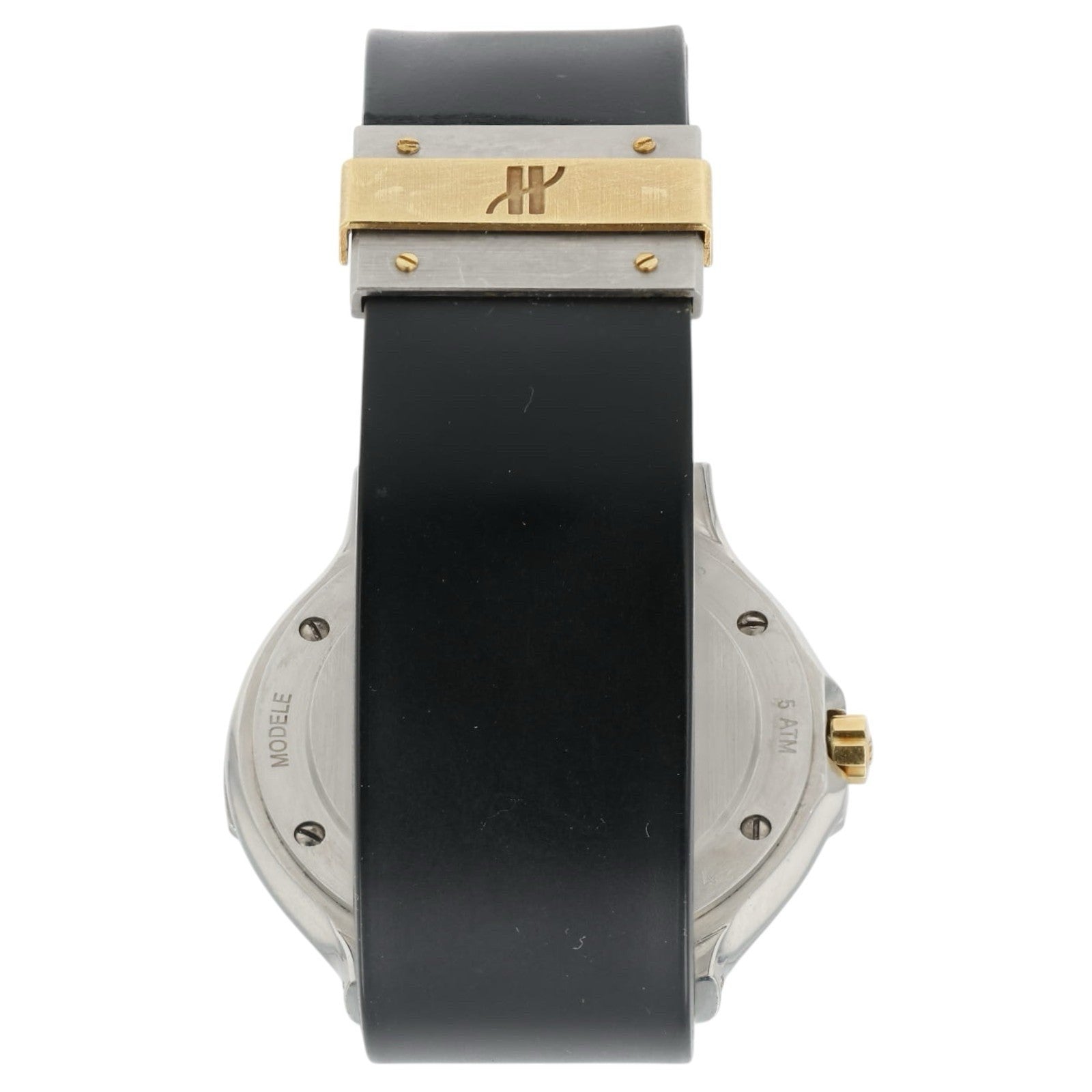 Hublot Classic Black Dial Gold & Steel 35mm Quartz Movement Unisex Watch 1521.1