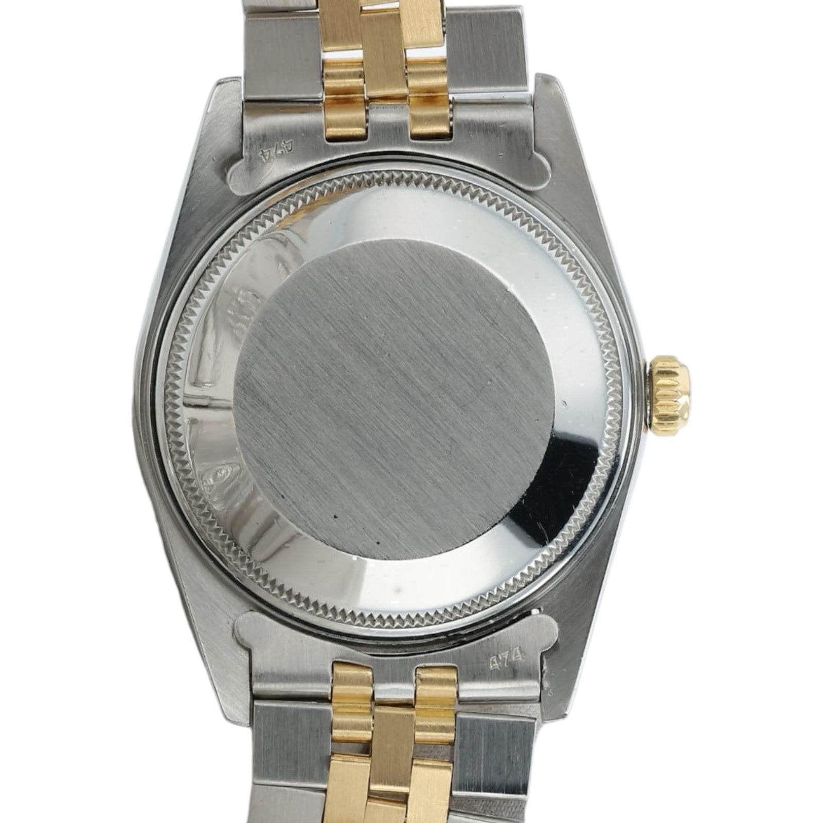 Rolex Date White Dial Gold & Steel 34mm Automatic Movement Men’s Watch 15053