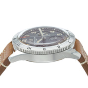 Breitling AVI Black Dial Stainless Steel 42mm Automatic Men’s Watch A23380