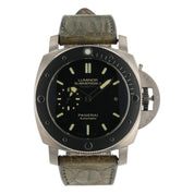 Panerai Luminor Submersible Titanium Black Dial 47mm Automatic Mens PAM00389