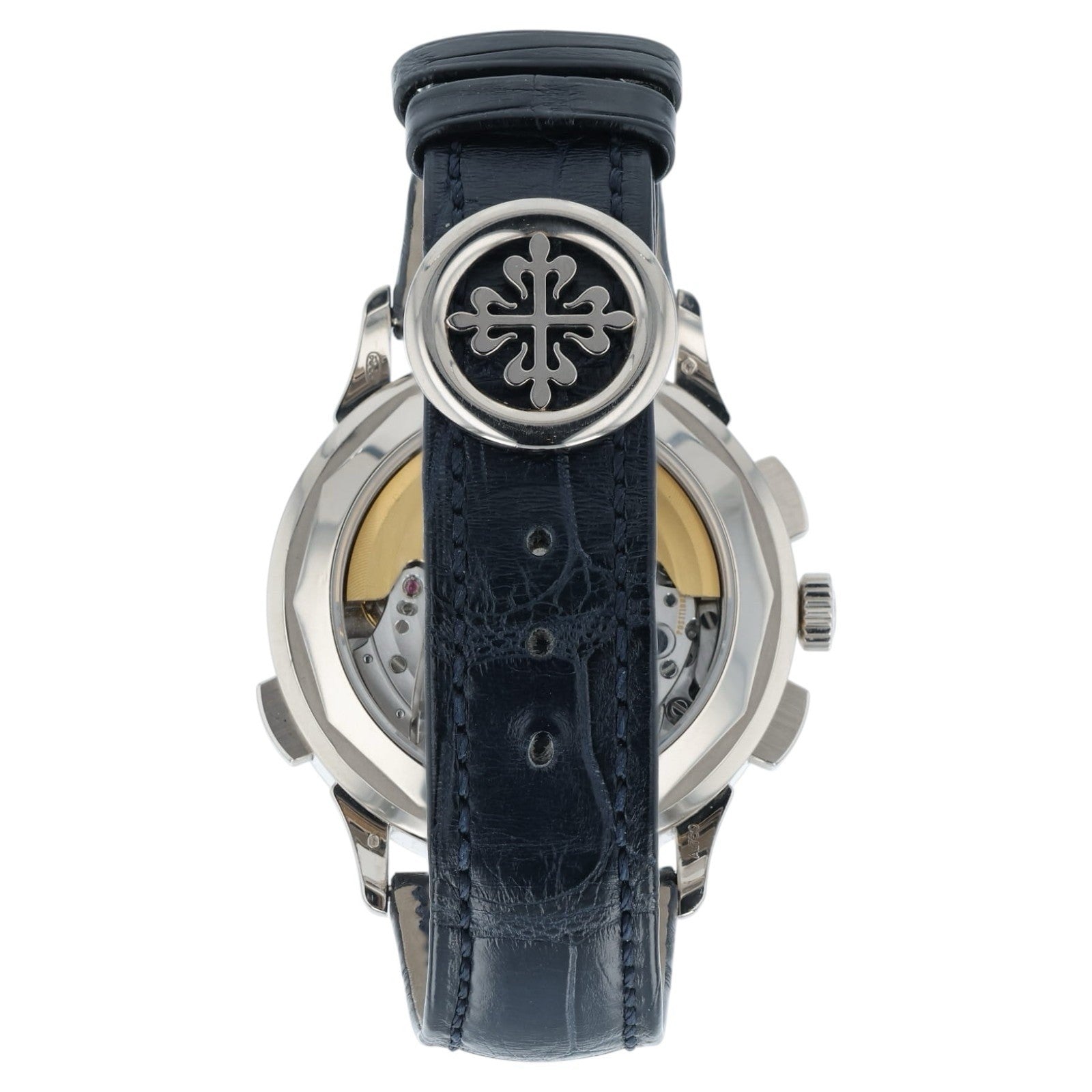 Patek Philippe World Time Blue Dial 18k White Gold 39.5mm Automatic Men’s 5930G