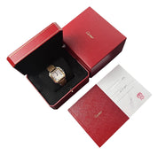 Cartier Santos Silver Dial Gold & Steel 39x47mm Manual Wind Men’s Watch W2SA0006