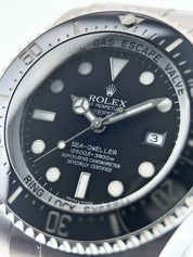 Rolex Sea-Dweller Stainless Steel Black Dial 44mm Automatic Men's Watch 116660