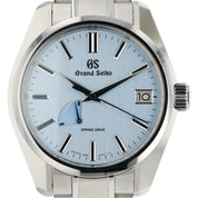 Grand Seiko Spring Drive Stainless Steel Blue Dial 40mm Automatic Mens SBGA471