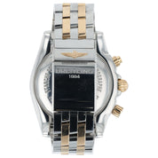 Breitling Chronomat Gold And Stainless Steel Black Dial 44mm Automatic Watch