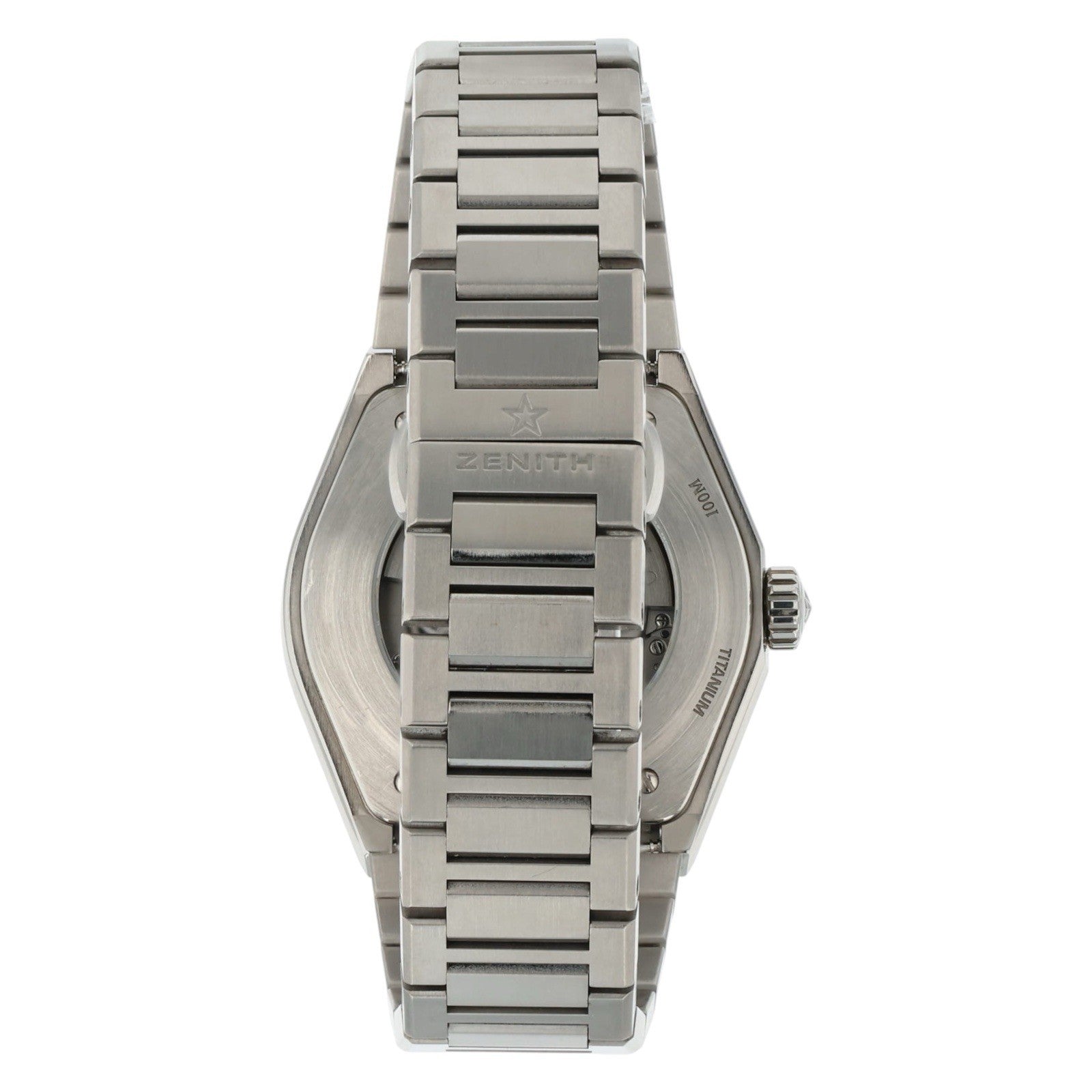 Zenith Defy Titanium Blue Dial 41mm Automatic Movement Mens Watch 95.9000.670