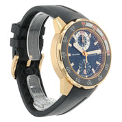 IWC Aquatimer 18k Rose Gold Black Dial 44mm Automatic Men's Watch IW376903