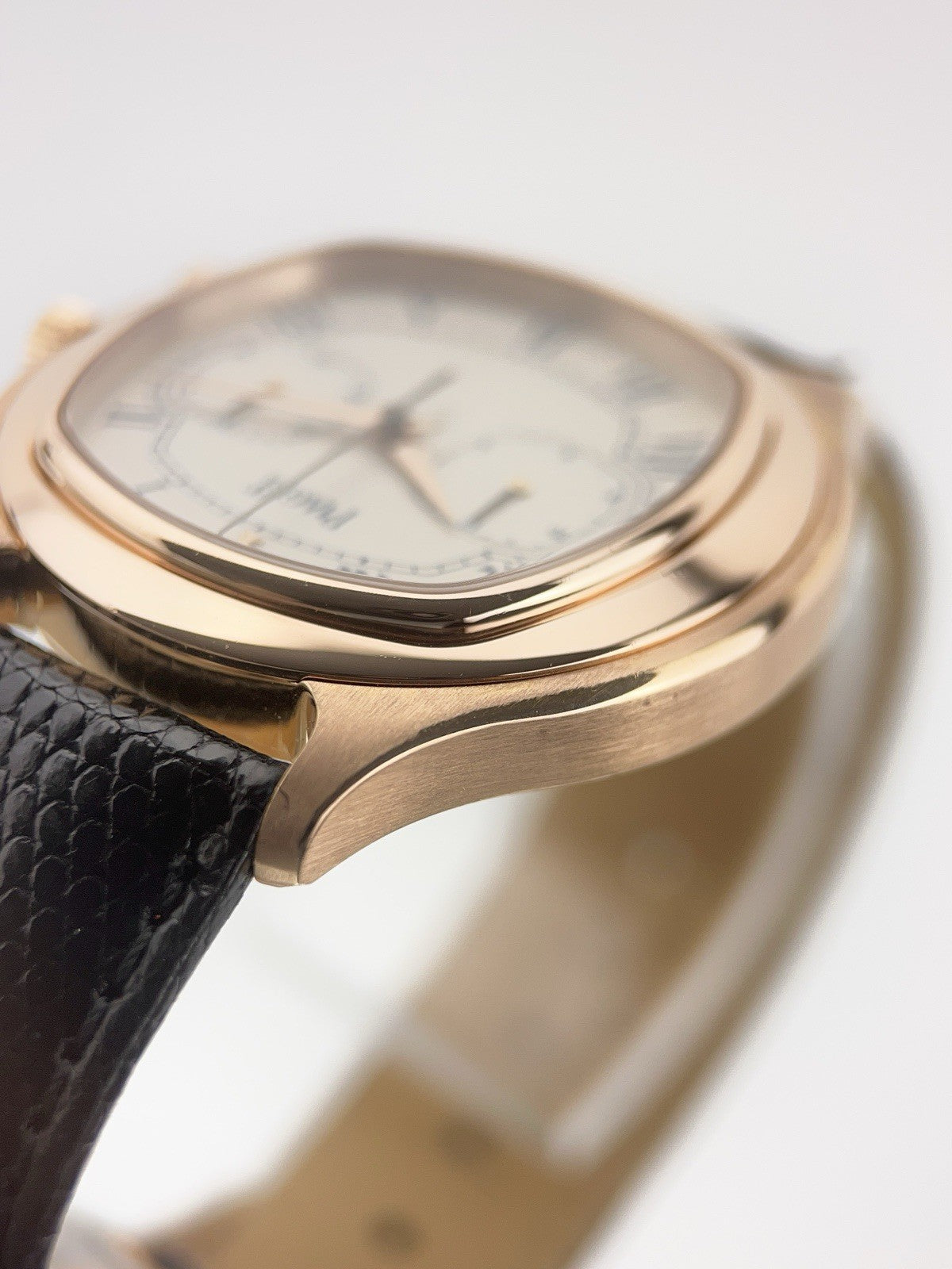 Piaget Emperador 18k Rose Gold Cream Dial 39mm Automatic Men's Watch 15980