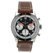 Breitling Classic Avi Stainless Steel Black Dial 42mm Automatic Men’s Y23380
