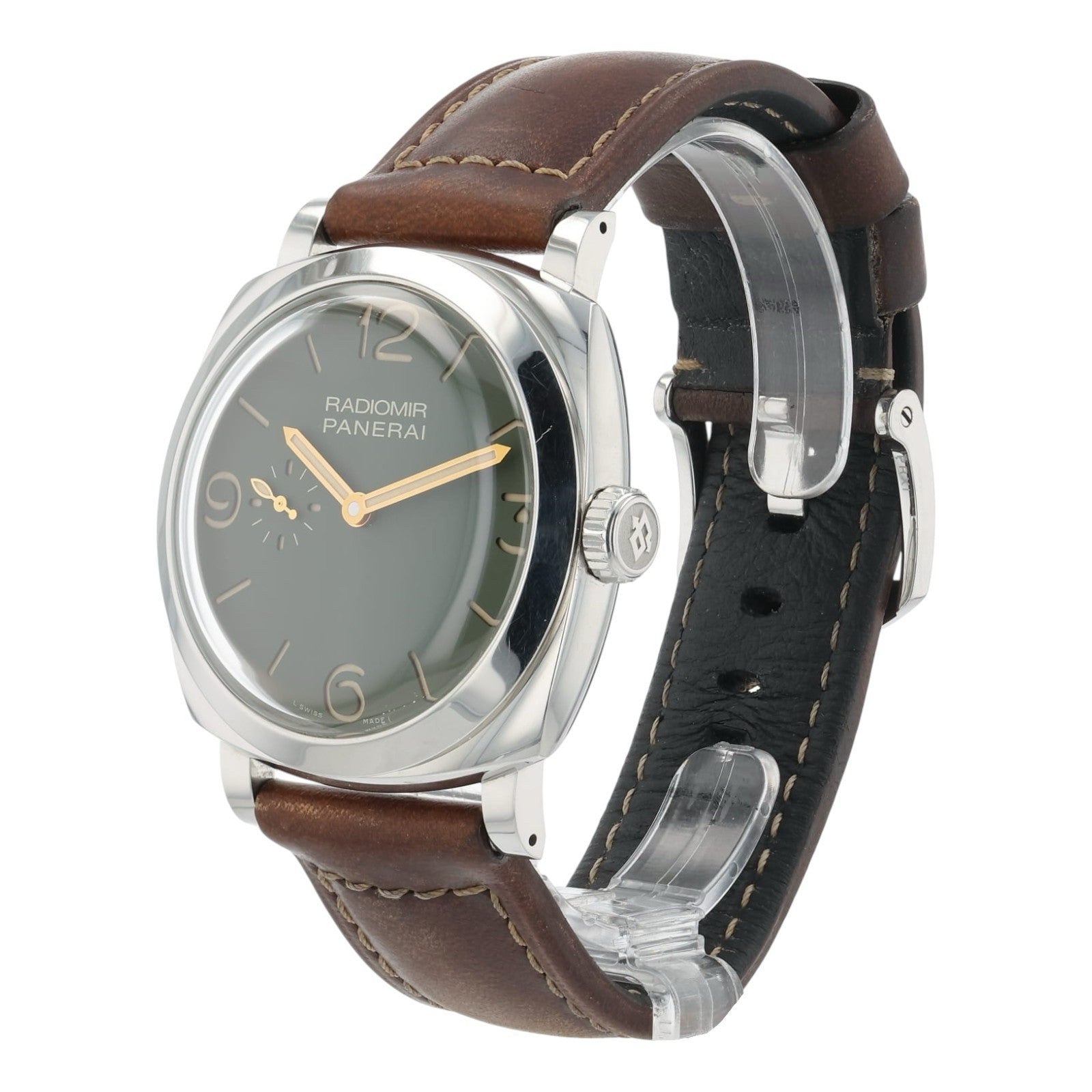 Panerai Radiomir Green Dial Stainless Steel 45mm Automatic Men’s Watch PAM009995