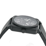 Bell & Ross BR03 Black Dial Ceramic 42mm Automatic Movement Mens Watch BR03