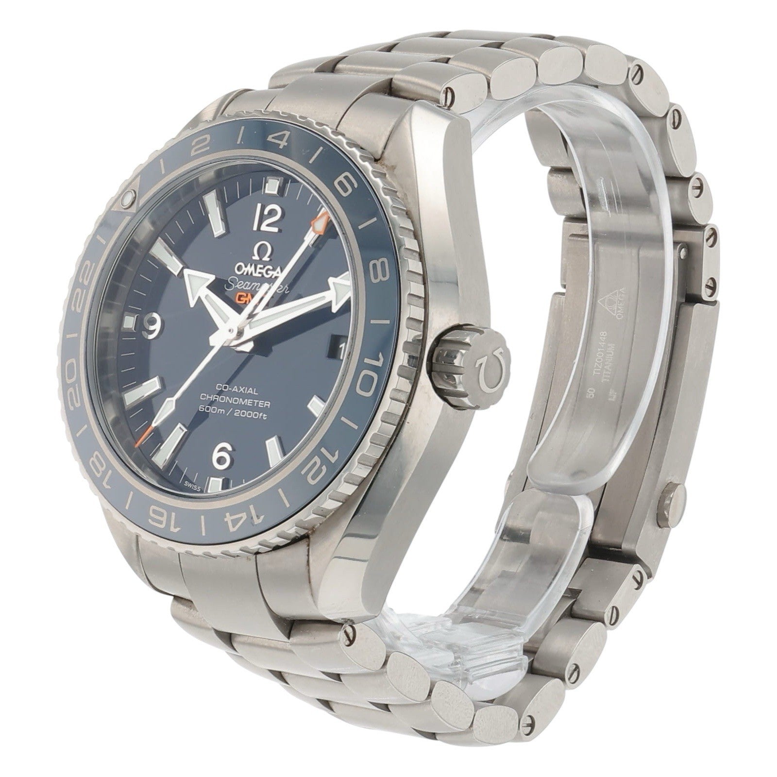Omega Seamaster Planet Ocean Titanium Blue Dial 44mm Auto 232.90.44.22.03.001