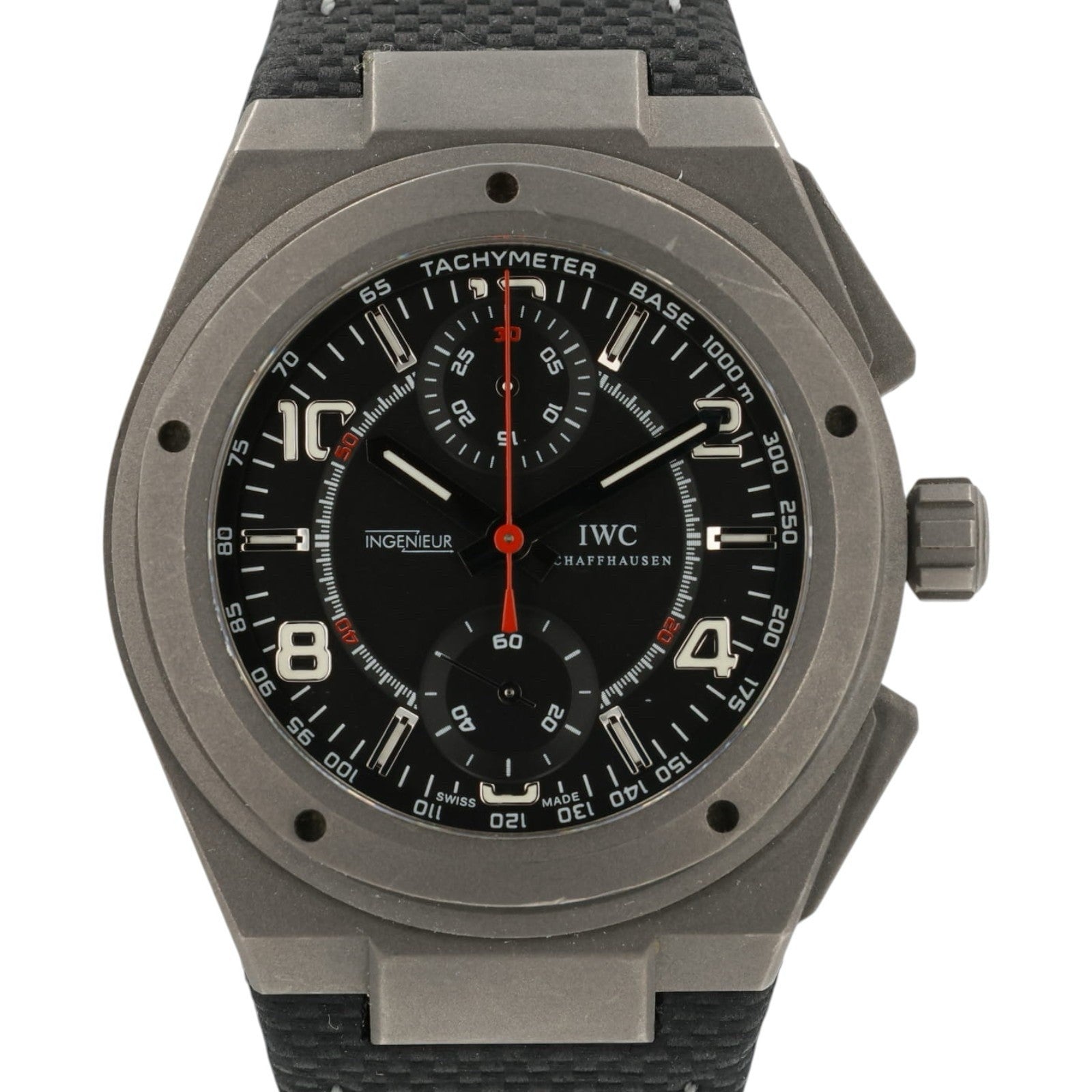 IWC Ingenieur AMG Black Dial Titanium 42mm Automatic Men’s Watch IW372504