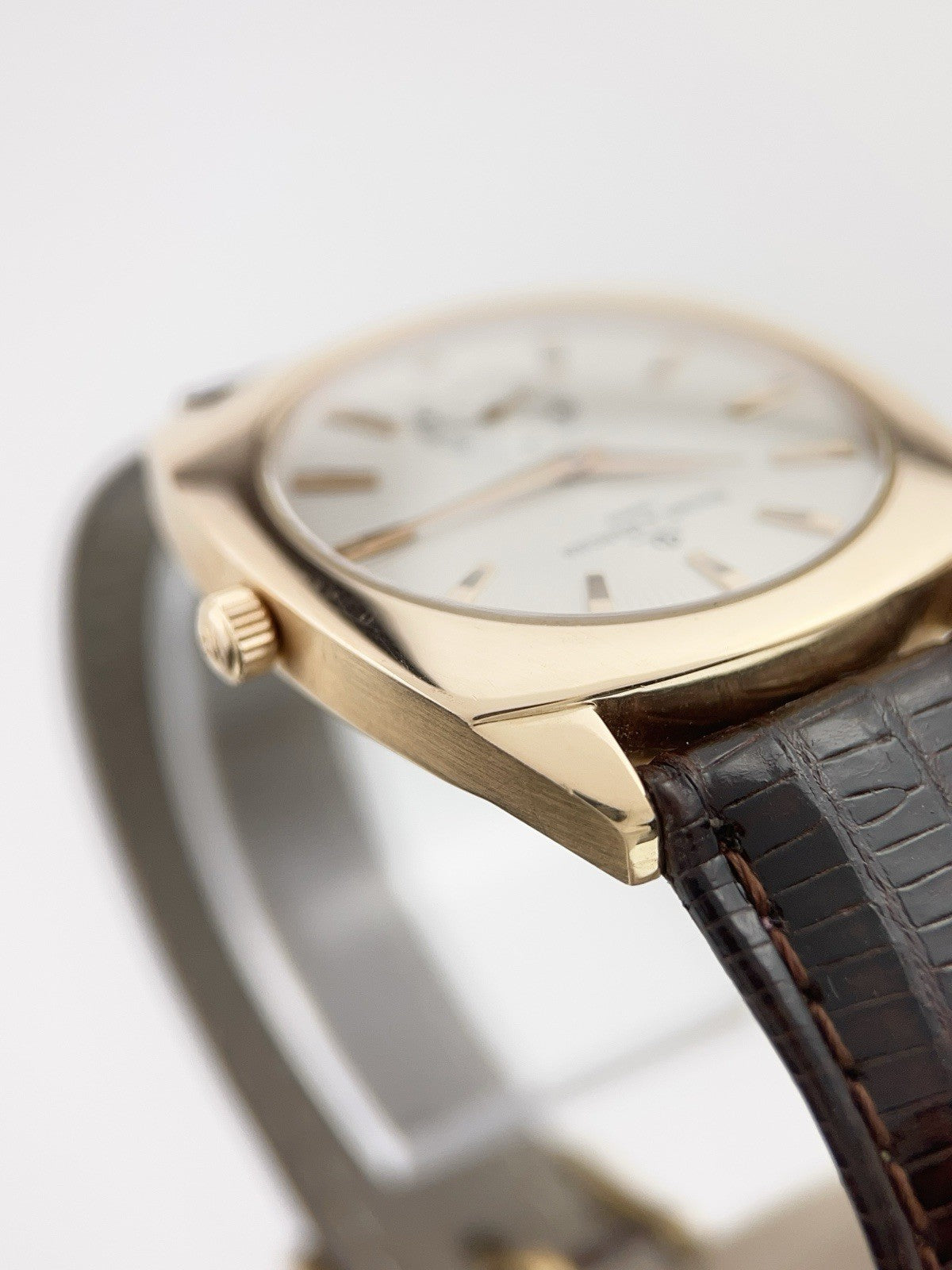 Baume & Mercier 18k Rose Gold Silver Dial 33mm Manual Wind Men’s Watch 2823210