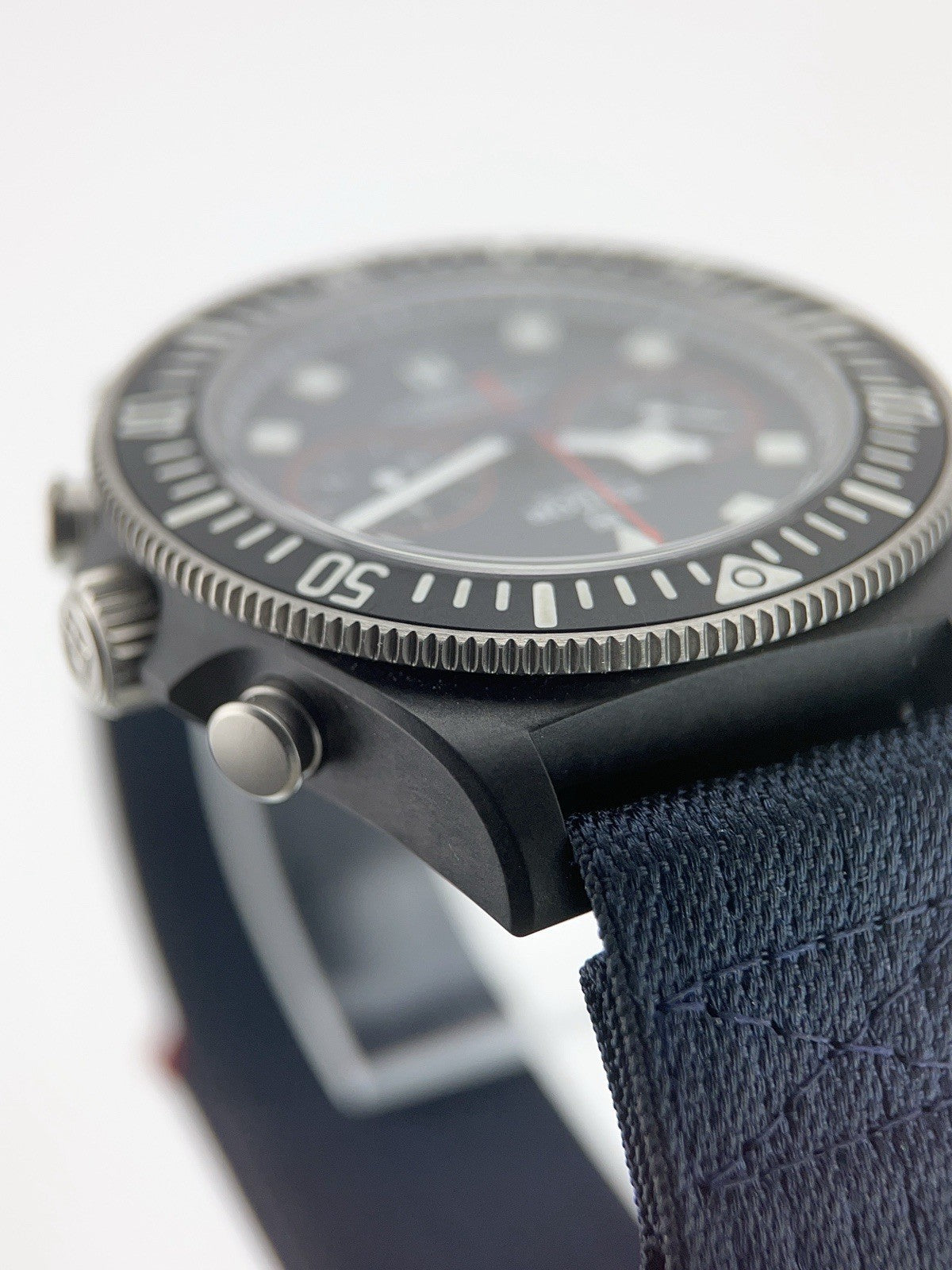 NEW 2024 Tudor Pelagos FXD Chrono Alinghi Red Bull 25807KN Blue Men's Watch