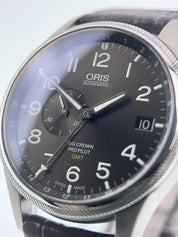 Oris Big Crown ProPilot GMT Steel Grey Dial 45mm Automatic Mens Watch 7710