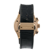 Hublot Classic Fusion 18k Rose Gold Black Dial 45mm Auto Mens 525.OX.0180.LR