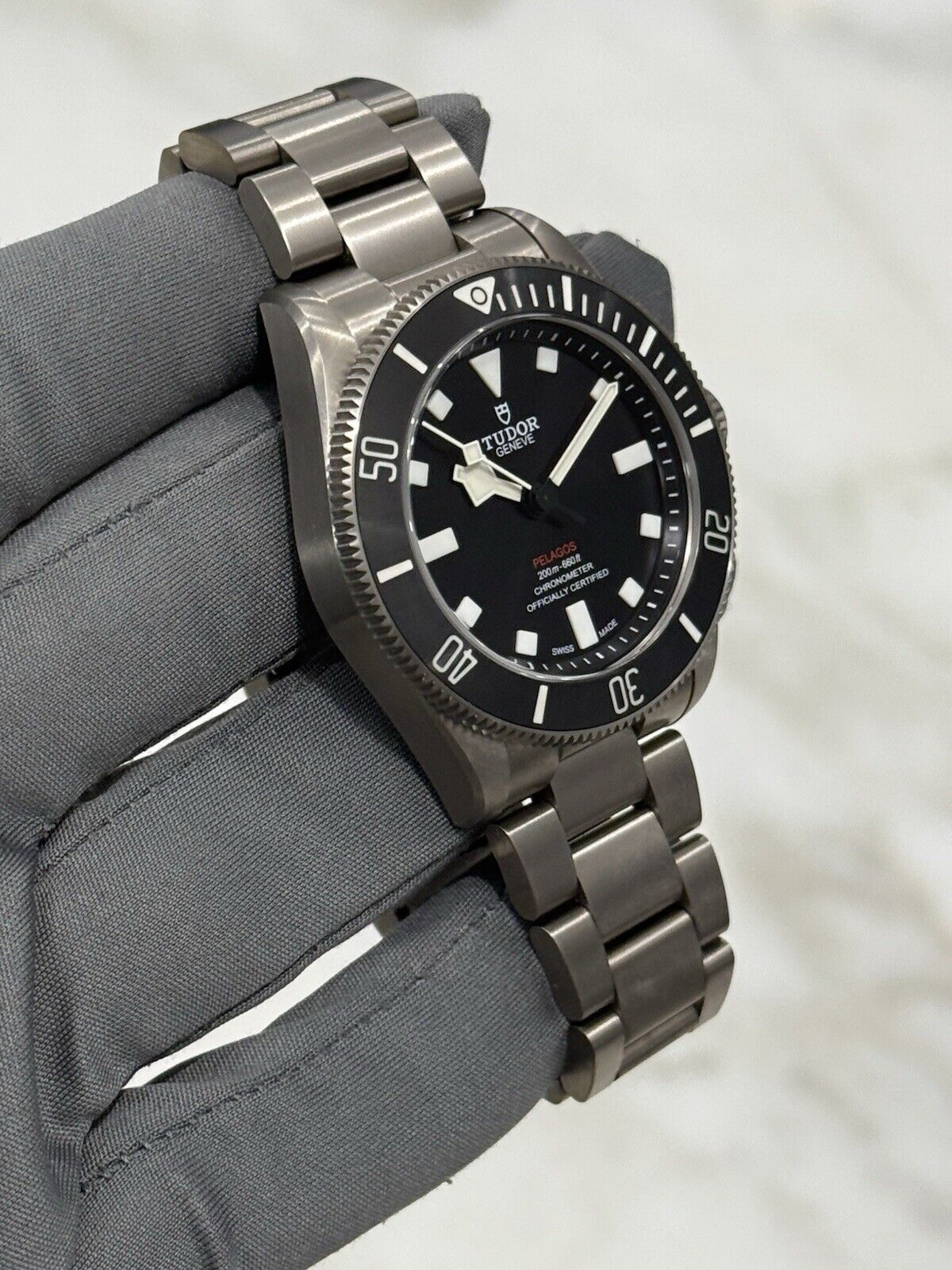 2024 Tudor Pelagos 39mm Titanium Automatic Black Mens Watch 25407N - Box/Papers