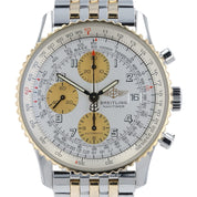 Breitling Navitimer Silver Dial Steel & Gold 41mm Automatic Mens Watch D13022