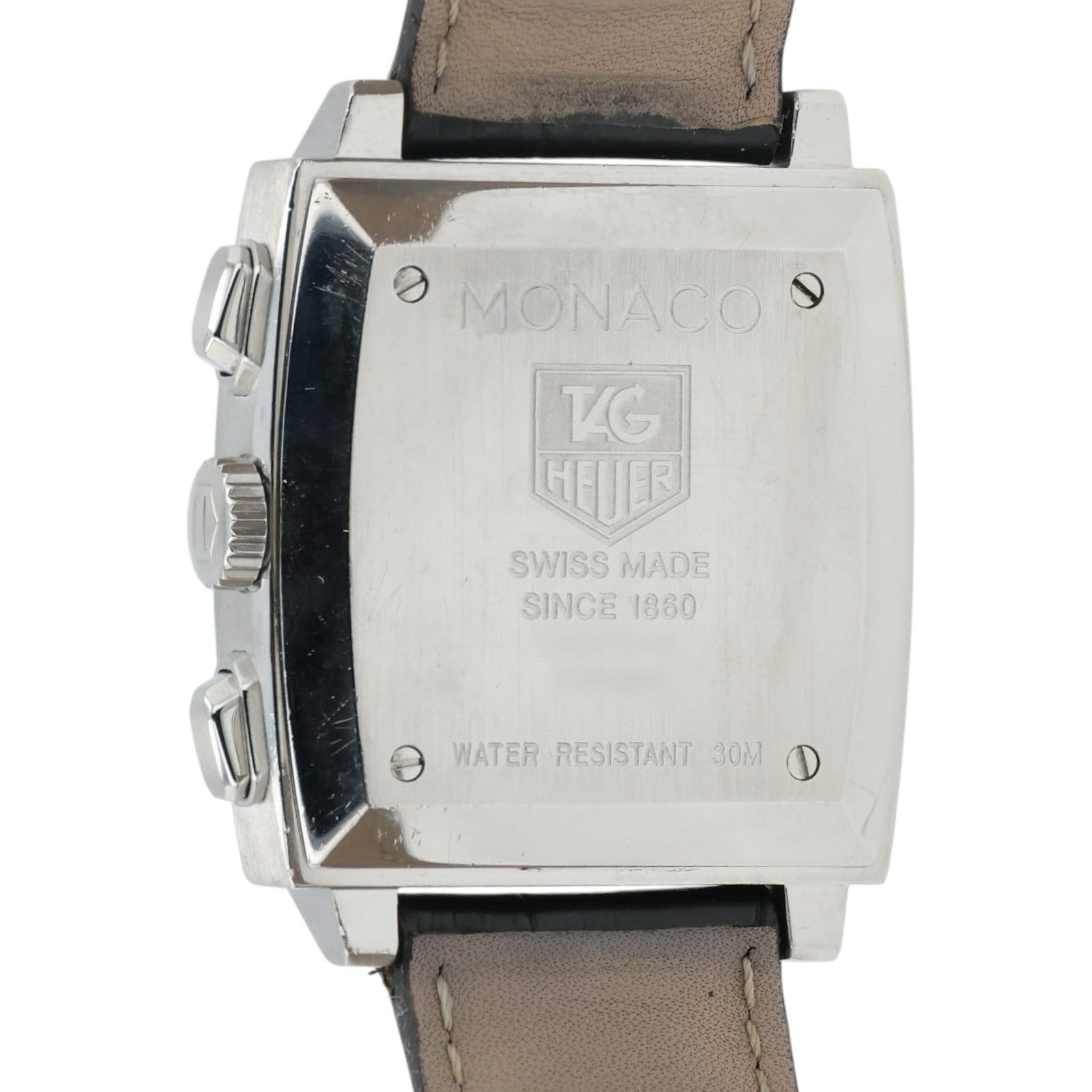 Tag Heuer Monaco Black Dial Stainless Steel 38mm Automatic Men’s Watch CW2111