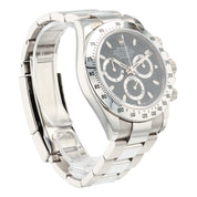 Rolex Daytona Stainless Steel Black Dial 40mm Automatic Men’s Watch 116520