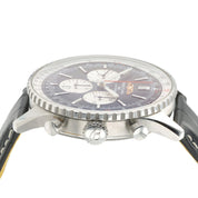 Breitling Navitimer Chronograph B01 Black Dial Steel 46mm Auto Mens AB0137