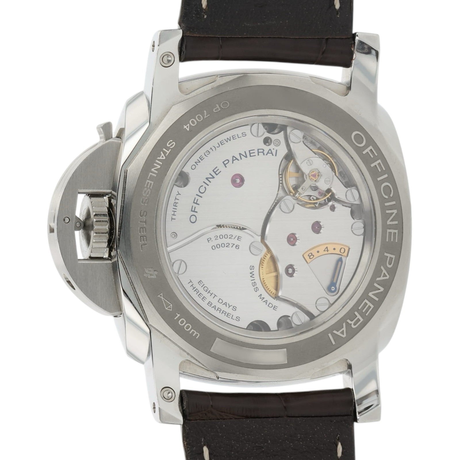 Panerai Luminor Equation of Time Black Dial 47mm Manual Wind Mens Watch PAM00601