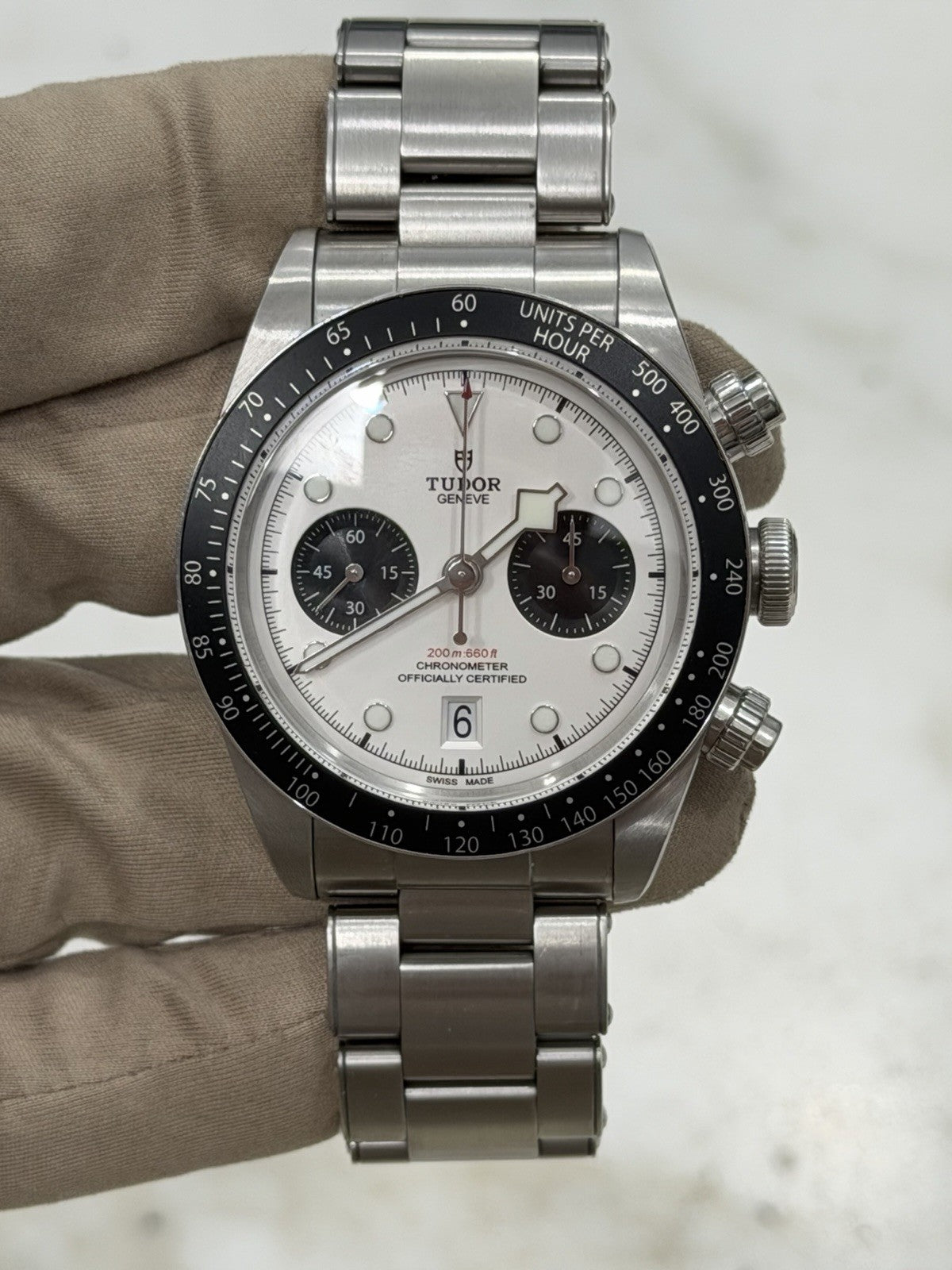 2024 Tudor Chronograph Steel Panda 41mm Automatic Mens Watch 79360N