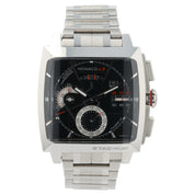 Tag Heuer Monaco Black Dial Stainless Steel 40.5mm Automatic Mens Watch CAL2110