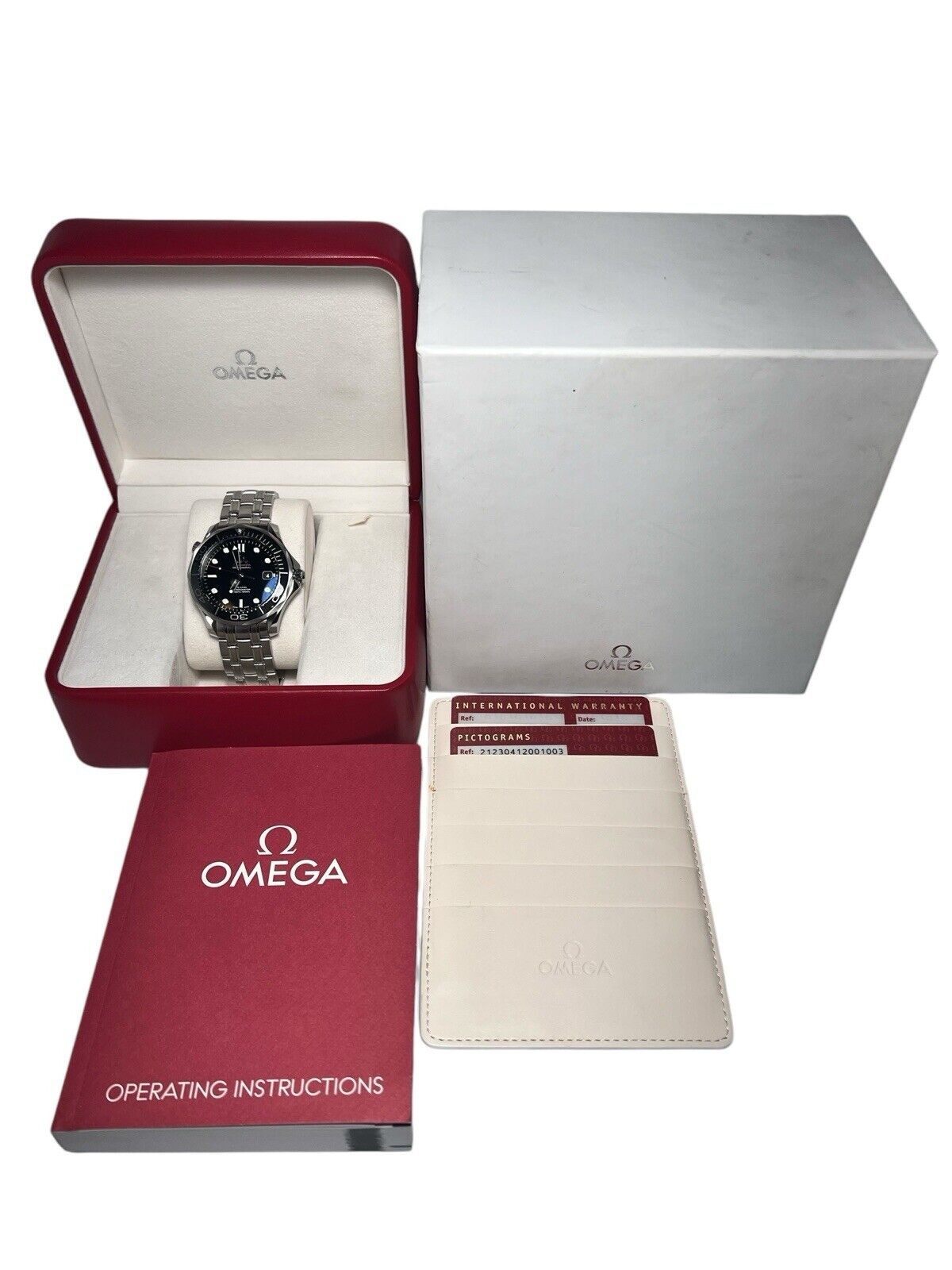 NEW Omega Seamaster Diver 300m Steel 41mm Black Men’s Watch 212.30.41.20.01.003